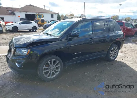 2016 Jeep Compass High Altitude Edition z USA, uszkodzony, nr VIN 1C4NJDEB6GD784109